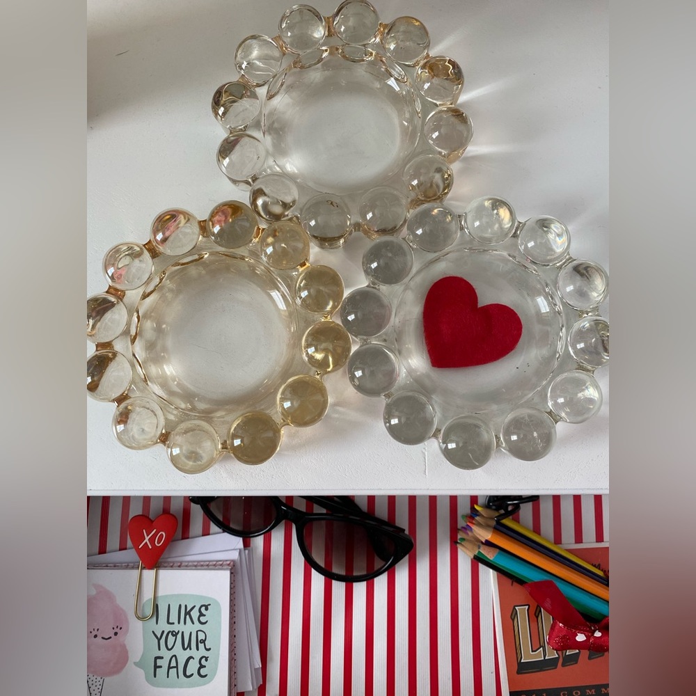 Boopie Vintage Glass trinket dish